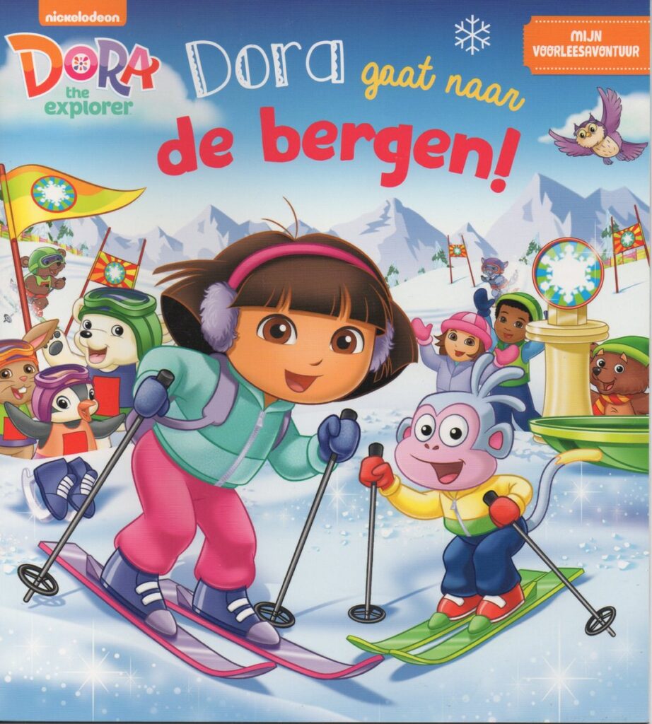 Dora - Dora gaat naar de bergen - Voorleesboek