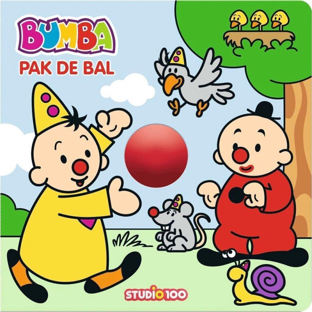 Bumba Kartonboek Pak de Bal + Rollende Bal