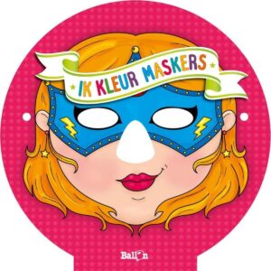 ik knutsel en speel - Ik kleur maskers (meisjes)