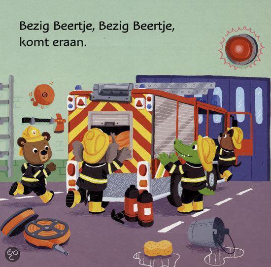 Bezig Beertje  -   Bezig beertje blust de brand