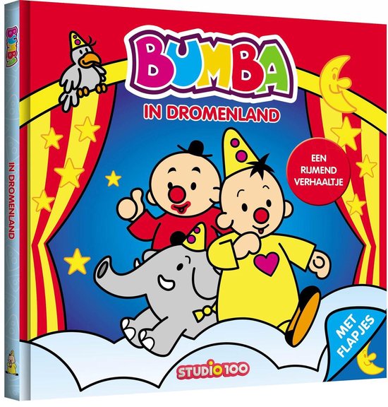 Bumba kartonboek met flapjes - Bumba in dromenland