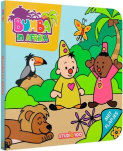 Bumba kartonboek - Bumba in Afrika - met flapjes