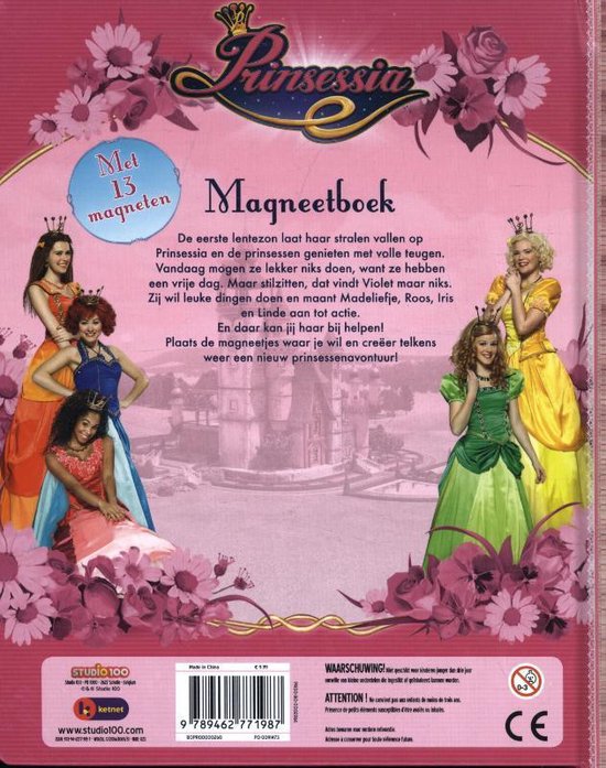 Prinsessia : magneetboek