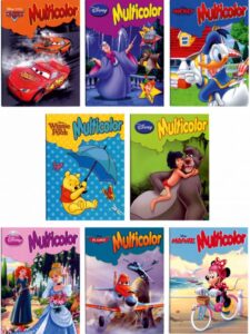Disney’s Kleurboek +/- 16 kleurplaten (Baloe)