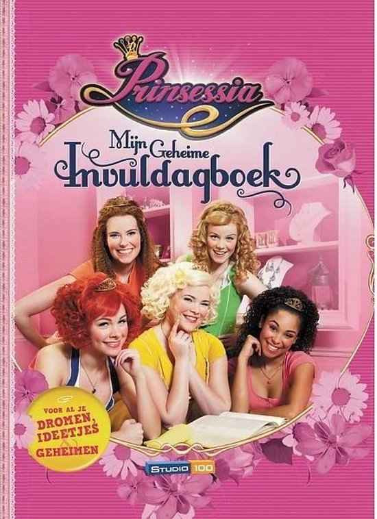 Studio 100 Invuldagboek Prinsessia - Mijn geheime 21x15,5 cm - Roze