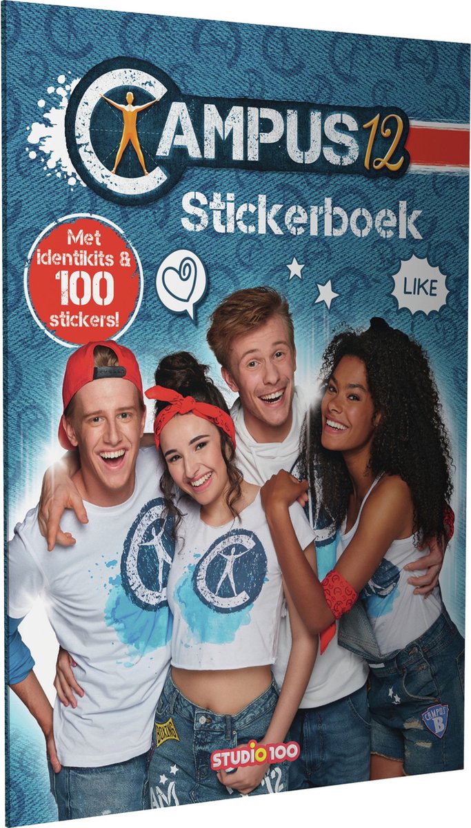 Stickerboek Campus 12 - Studio 100 Campus 12