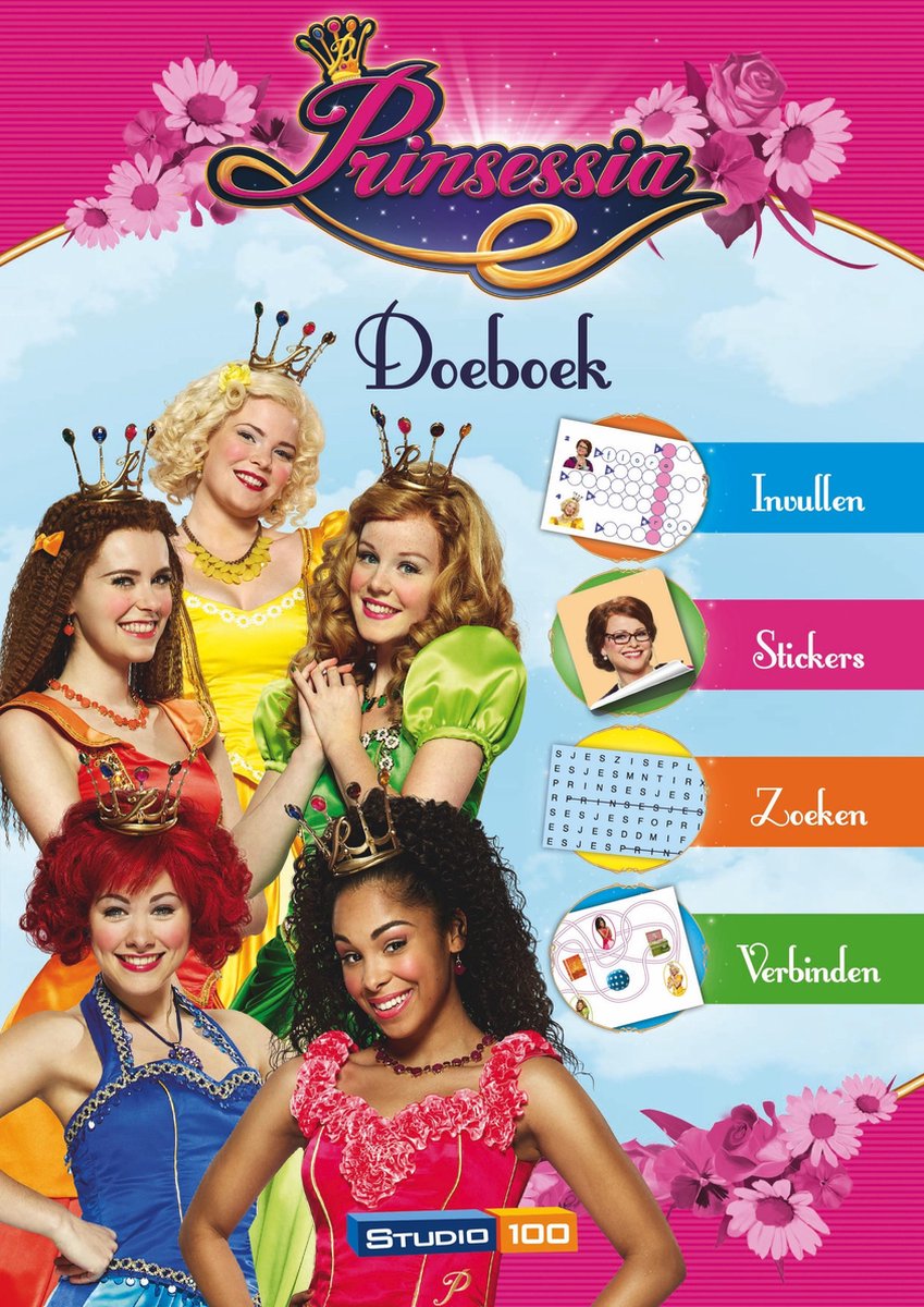 Prinsessia Doeboek met stickers