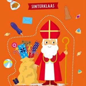 Kleur- en prikblok Sinterklaas