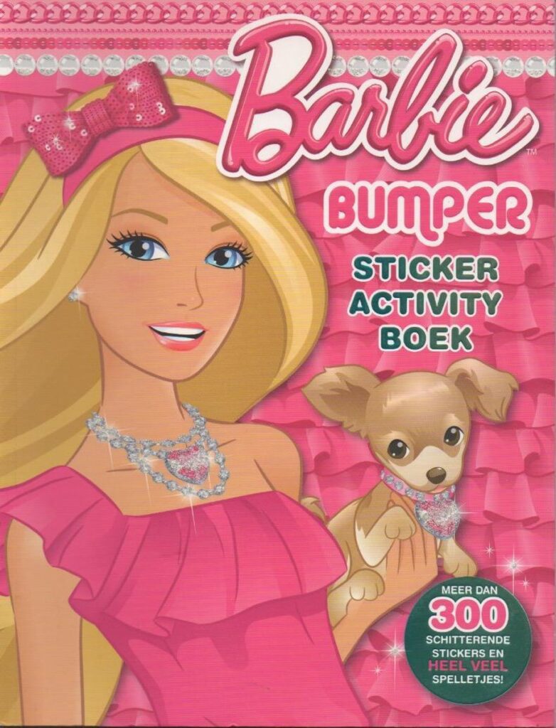 *Barbie Bumper Sticker Activity Boek