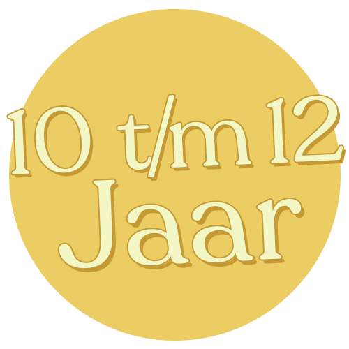 10 t/m 12 jaar logo