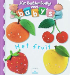 Beeldenboekje voor baby's - Het Fruit - Stevige bladzijdes