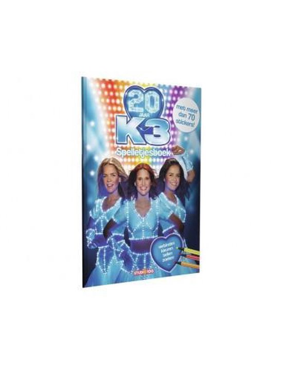 Doeboek K3 - 20 jaar - Boek Studio 100 K3