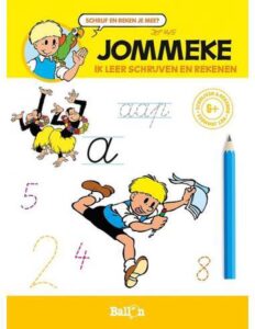 Jommeke 0 -   Ik leer schrijven en rekenen (6+)