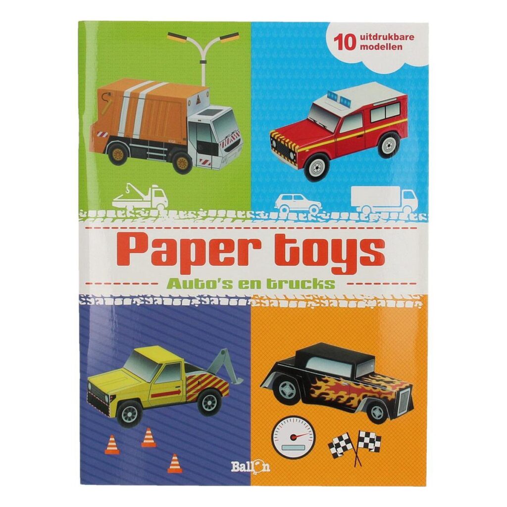 Paper Toys 0 - Auto's en vrachtwagens