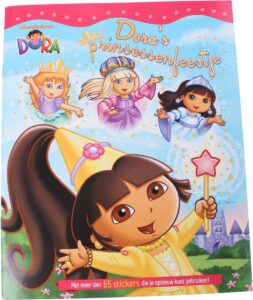 Memphis Belle Stickerboek Dora's Prinsessenfeestje