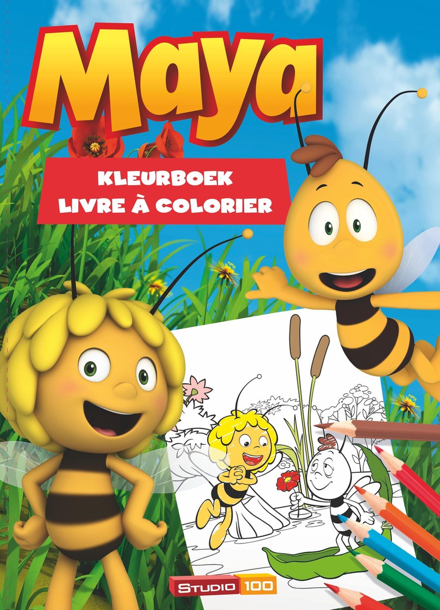 Maya de Bij - Kleurboek