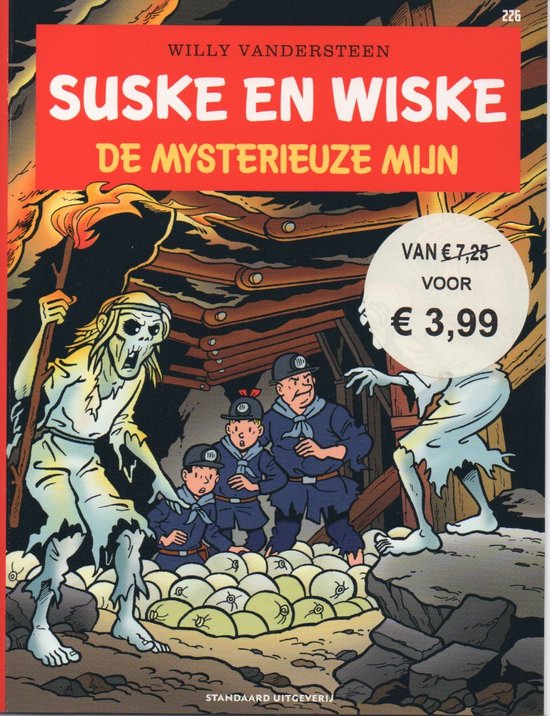 Suske en Wiske - Voordeelbundel van 5 Suske en Wiske stripboeken - Nummers: 89, 101, 225, 226 en 228 - Stripboeken voor kinderen en volwassenen