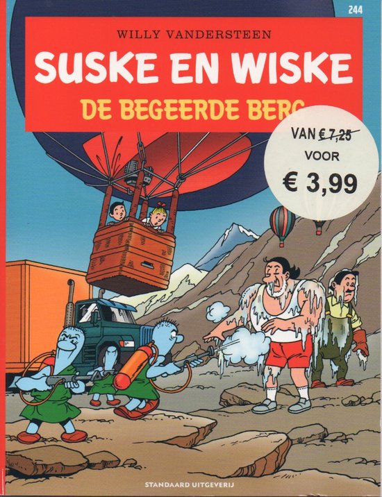 Suske en Wiske - Voordeelbundel van 5 Suske en Wiske stripboeken - Nummers: 242, 244, 310, 311 en 316 - Stripboeken voor kinderen en volwassenen