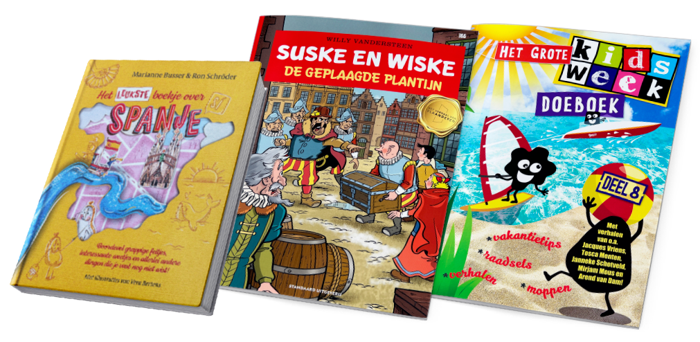 Vakantieboeken bundel 8+ jaar - Op reis naar Spanje
