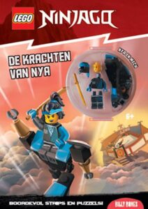 LEGO Ninjago - Doeboek + LEGO figuren van Nya en Mech - Doeboek voor kinderen vanaf 6 jaar - Boordevol strips en puzzels in het thema van LEGO Ninjago