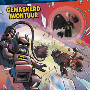 LEGO Super Heroes doeboek + LEGO figuren van Batman 