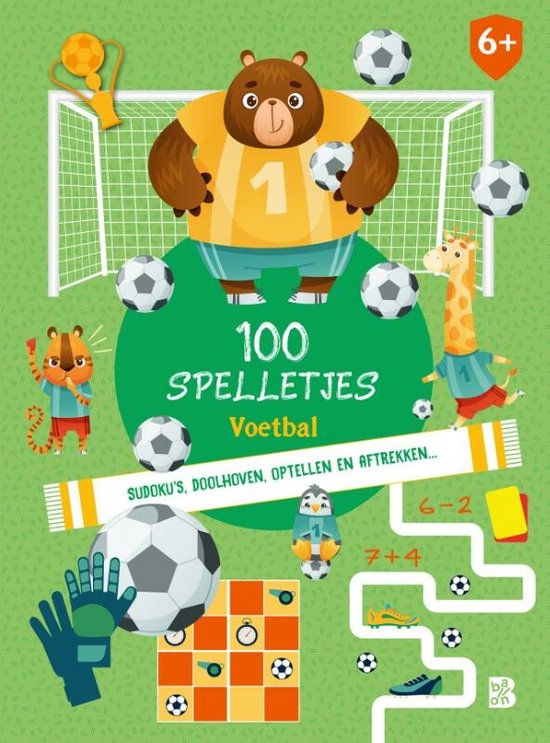 100 spelletjes Voetbal 6+