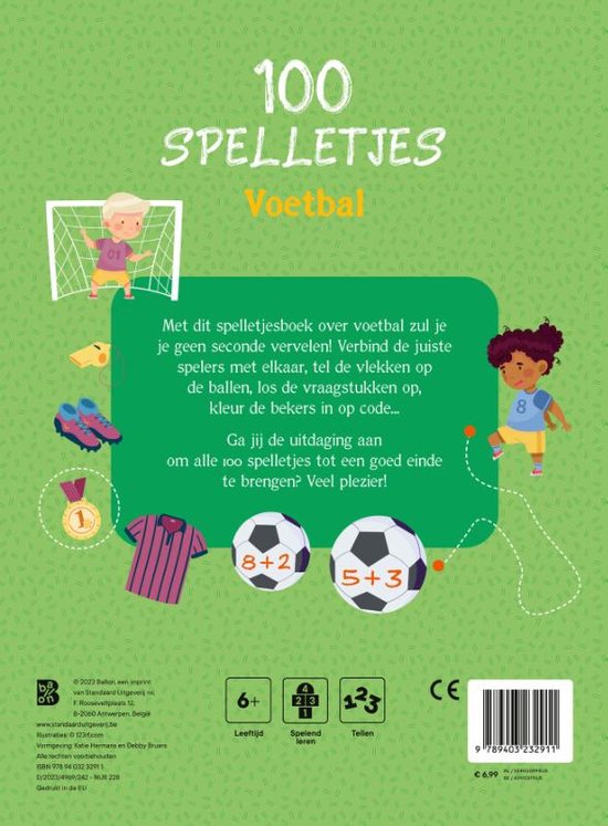 100 spelletjes Voetbal 6+
