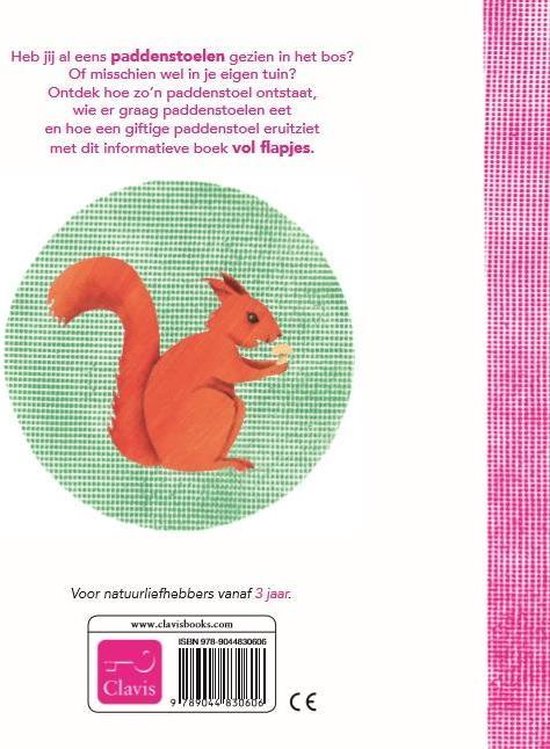 De paddestoel - Informatief flapjesboek vanaf 3 jaar