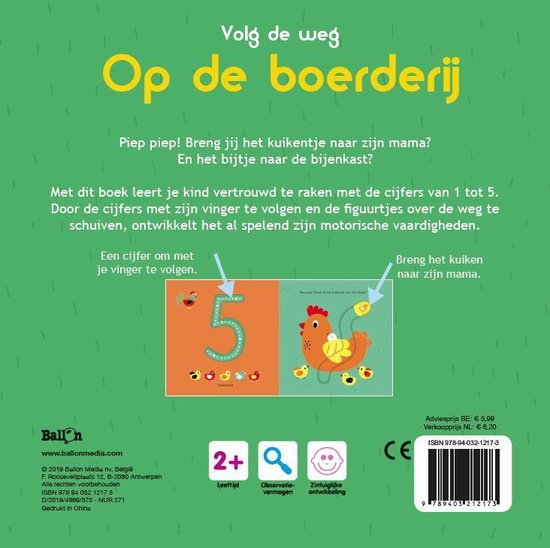 
Mini volg de weg - Op de boerderij