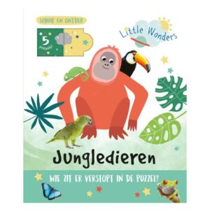 Jungledieren - Schuif en ontdek