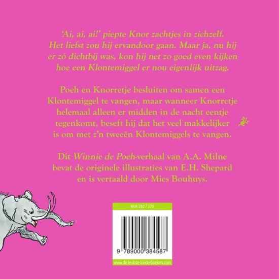 Winnie de Poeh - Knorretje komt een Klontemiggel tegen