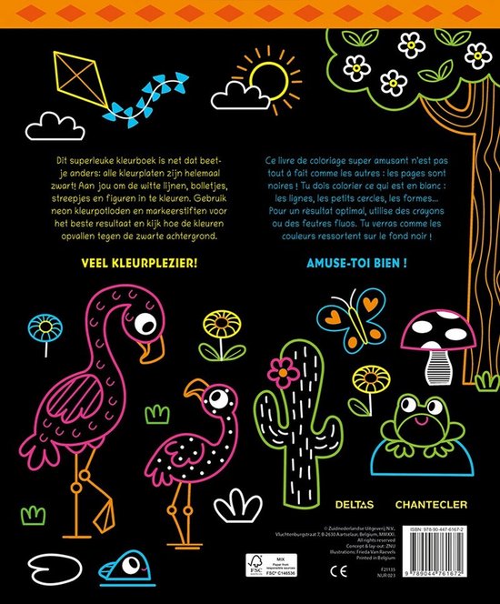 Fluo Color kleurblok