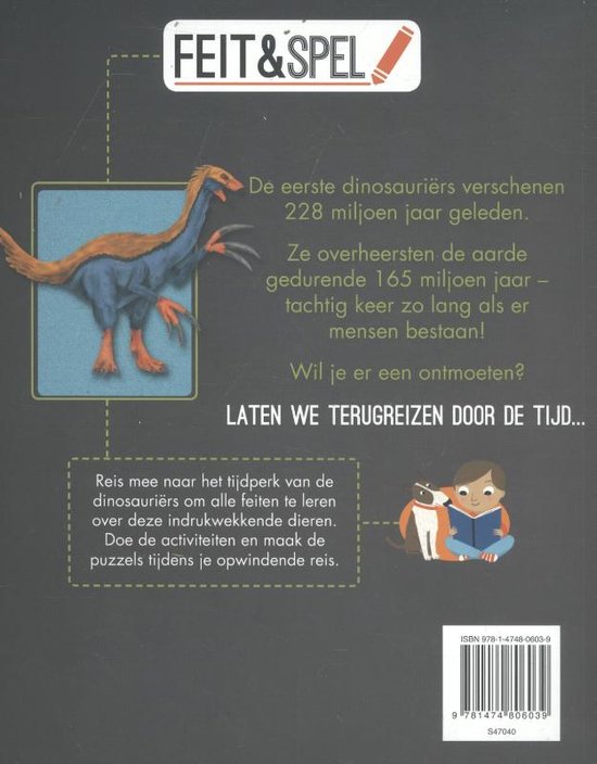 Feit&Spel Dinosauriërs - feiten en activiteitenboek