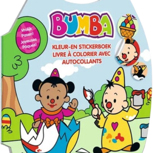 Bumba kleur- en stickerboek - Vrolijk Pasen
