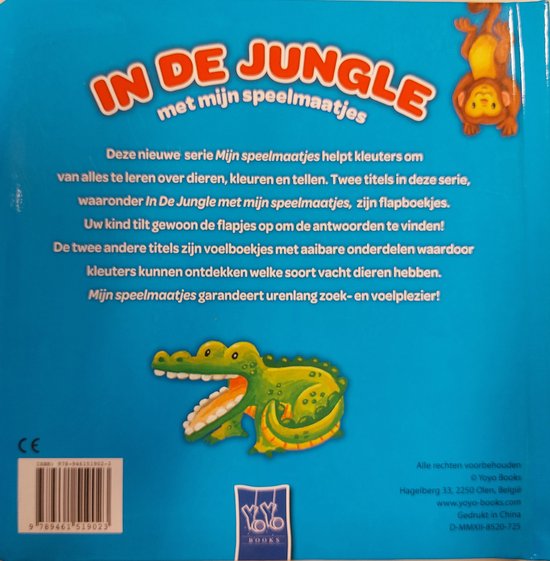Mijn speelmaatjes - Wie zit er verstopt in de jungle kleine tijger?