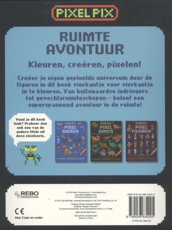 Pixel pix - Ruimte avontuur