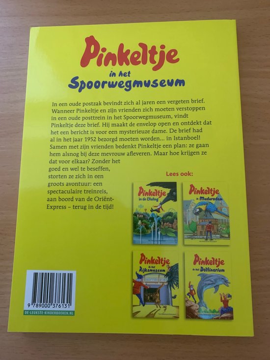 Pinkeltje in het Spoorwegmuseum