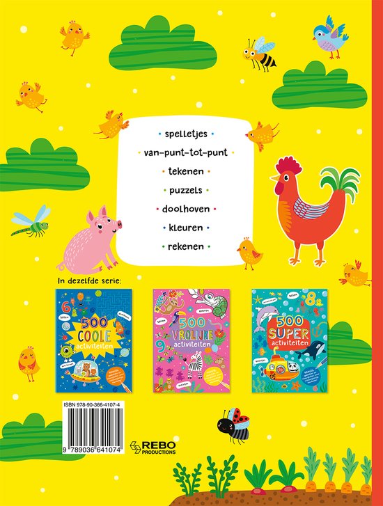 500 Mega activiteiten