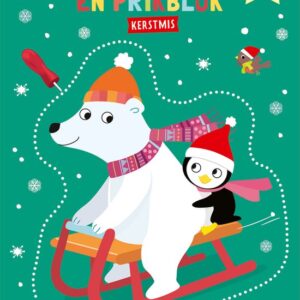 Mijn kleur- en prikblok Kerstmis