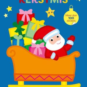 Mijn allereerste kleurblok met stickers: Kerstmis