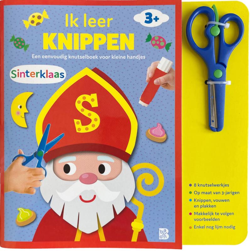 Sinterklaas - Ik leer knippen 3+