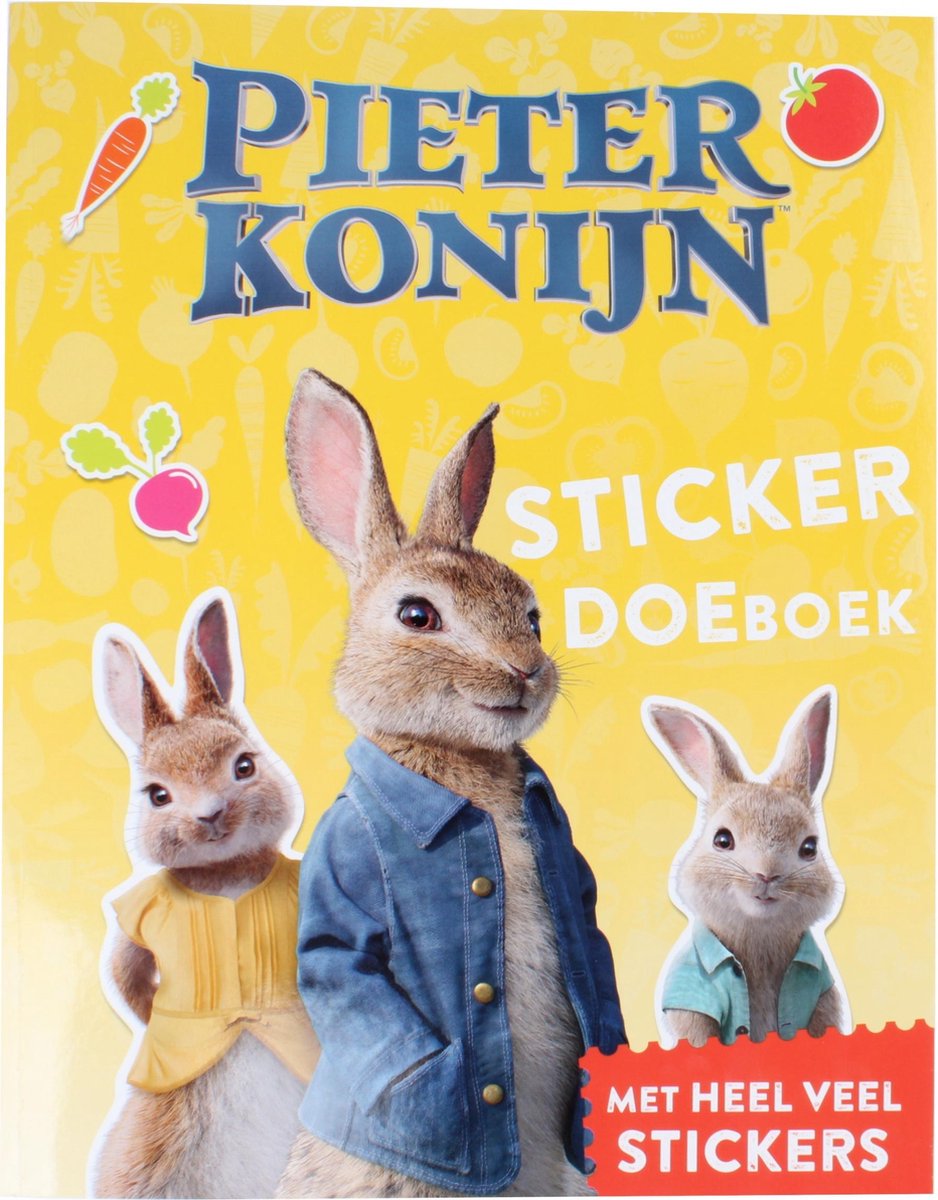 Pieter Konijn - Stickerboek