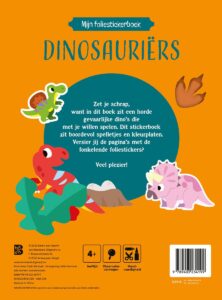 Mijn foliestickerboek - Dinosauriërs
