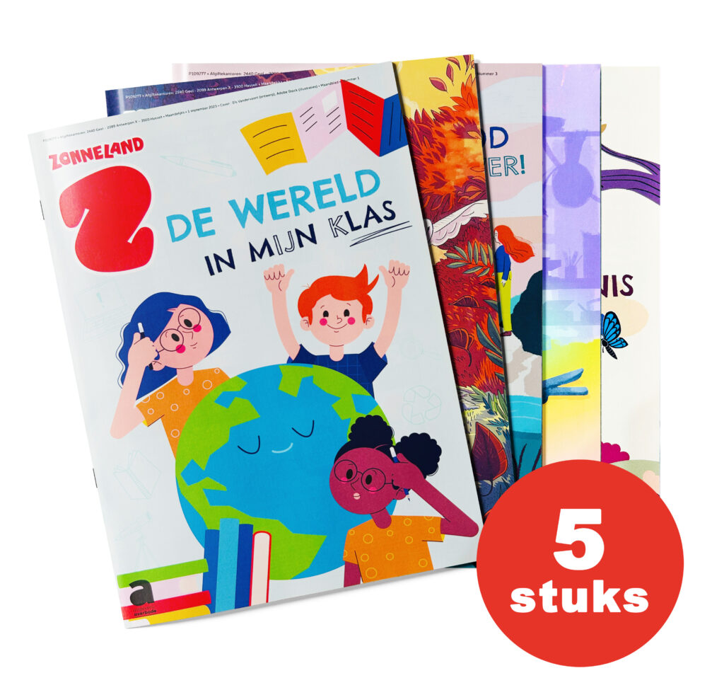 Bundel van 5 educatieve doeboeken - Zonneland