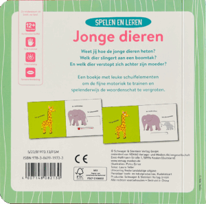 Jonge dieren - Spelen en leren - Schuifboek