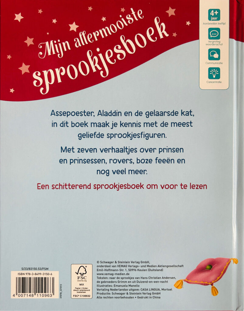 Mijn allermooiste sprookjesboek