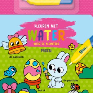 Kleuren met water voor de kleintjes - Pasen