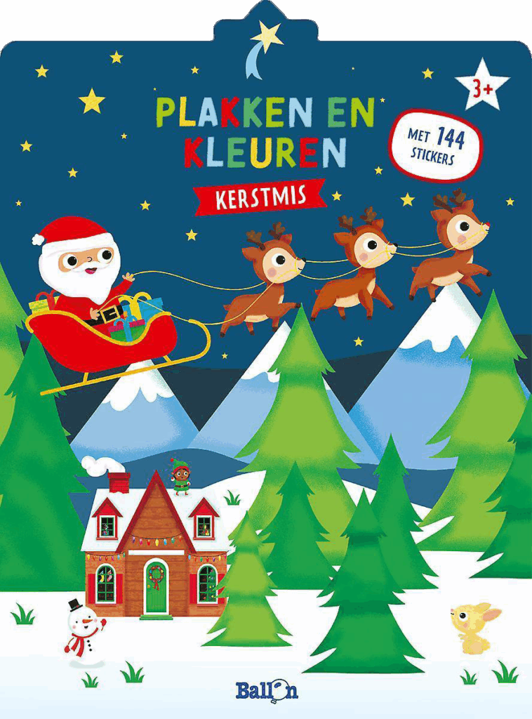 Kerstmis - Plakken en kleuren