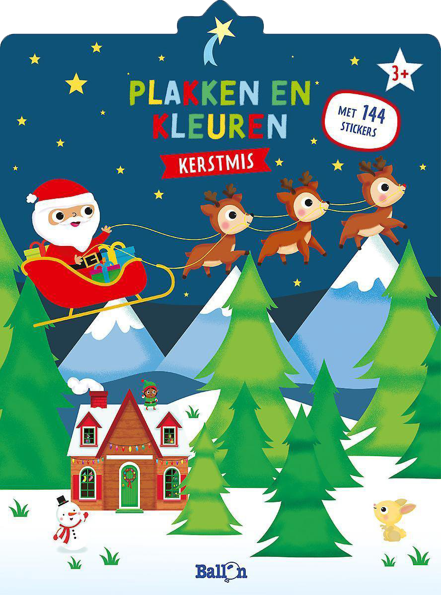 Kerstmis - Plakken en kleuren