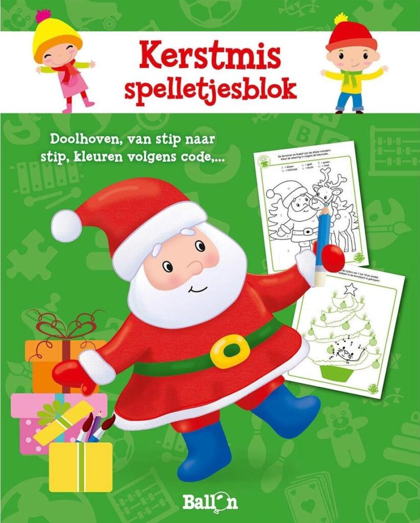 Kerstmis - Spelletjesblok